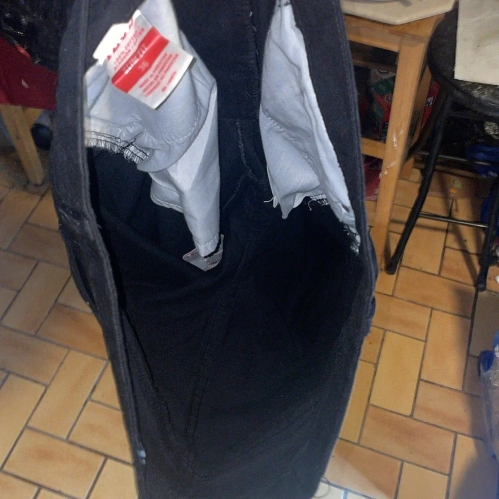 Izod black denim